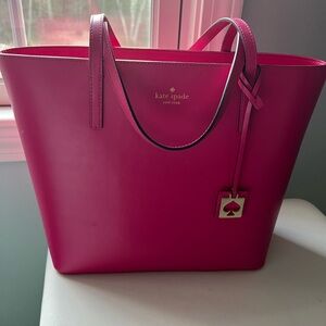 Kate Spade fuschia tote